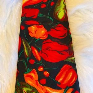Cintas hot chili pepper unique design tie